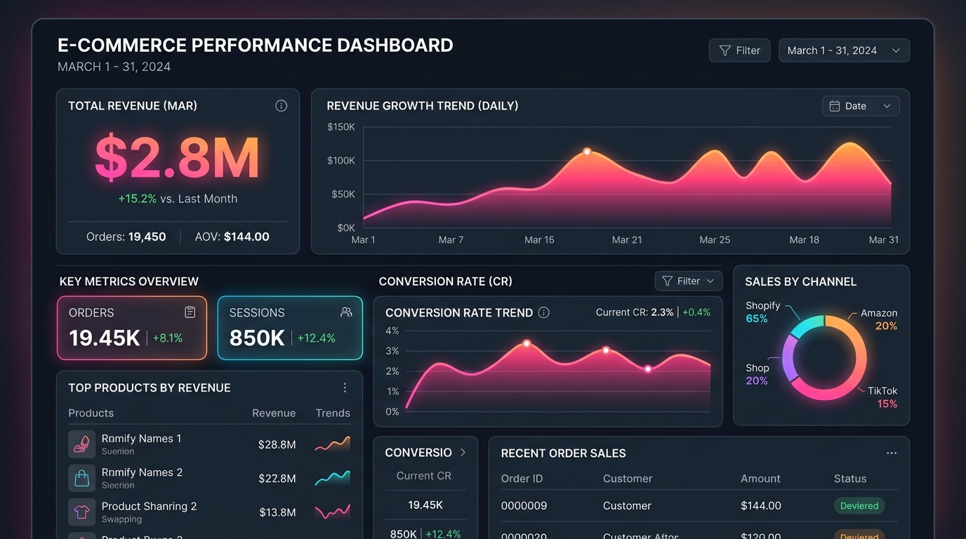 E-Commerce Scale Analytics